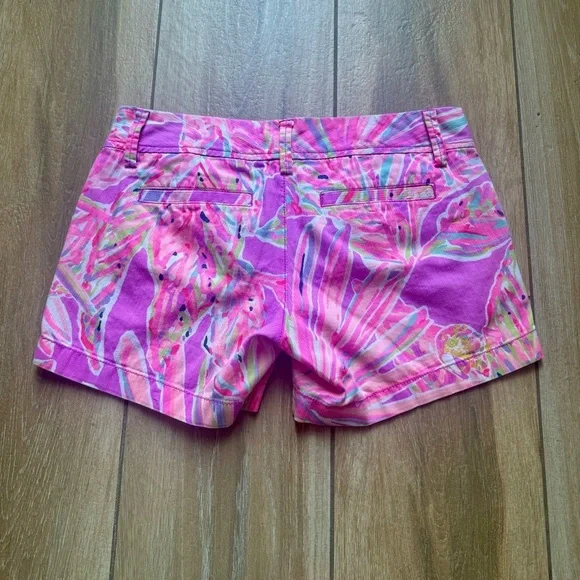 Lilly Pulitzer Callahan Short in Amethyst Sunseekers - Picture 7 of 8